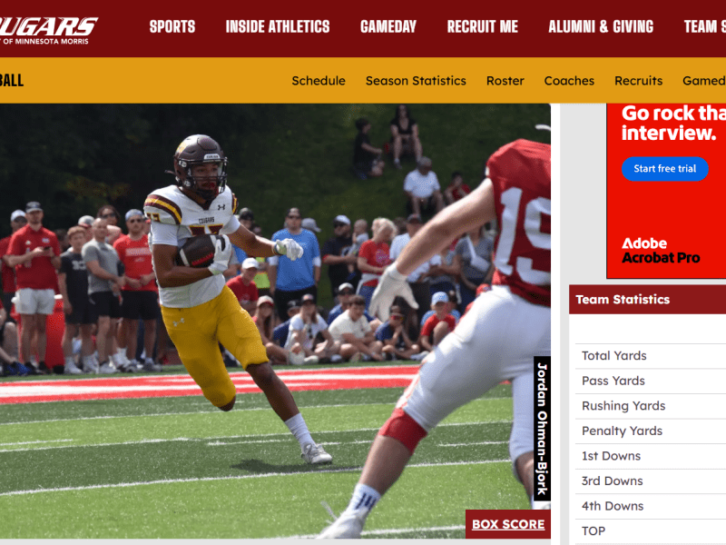 Cougars @ Westminster&nbsp;10-11-2025